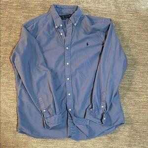 Polo by Ralph Lauren long sleeved blue button down Men's Shirt XXL
